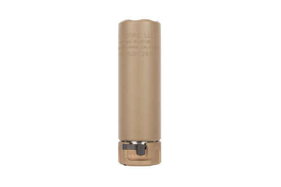SureFire SOCOM 5.56 MINI2 Compact Fast Attach Rifle Silencer is compact and lightweight